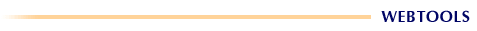 Webtools - Overzicht